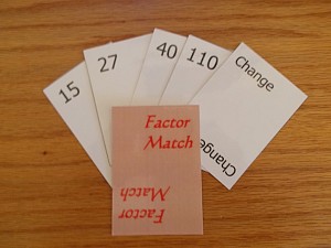 Factor Match